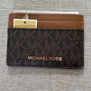 Michael Kors Logo Card Case